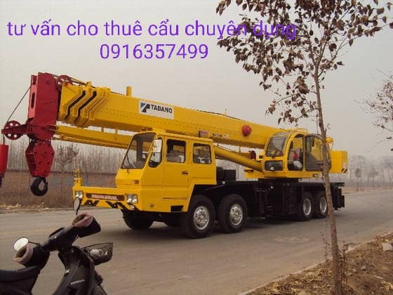 Dịch vụ cho thuê xe cẩu uy tín chất lượng