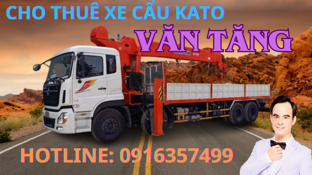 Cho thuê xe cẩu Kato 300 tấn